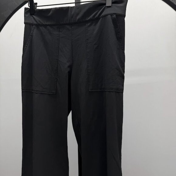 Athleta Black Wide Leg Pants - Picture 2 of 5